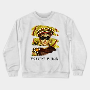 Justinian I: The Resplendent Emperor of the Byzantine Empire Crewneck Sweatshirt